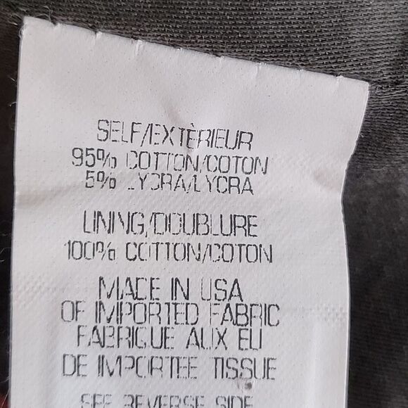 Theory Womens Blazer XS Gray Collarless Open Front Dark Academia Minimalist - Picture 5 of 9